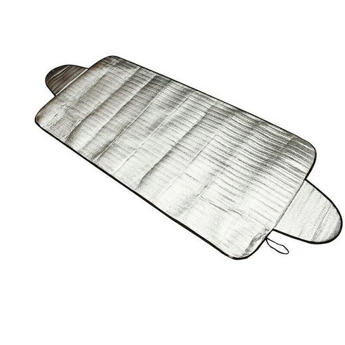 Car Windscreen Frost Cover 150x70cm Ice Snow Sun Shield Silver Winter